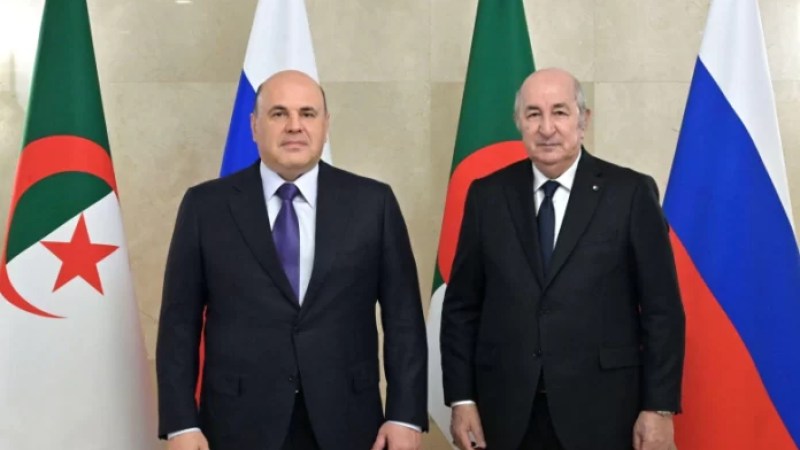 President Tebboune Strengthens Bilateral Relations with Russian Prime Minister in Moscow