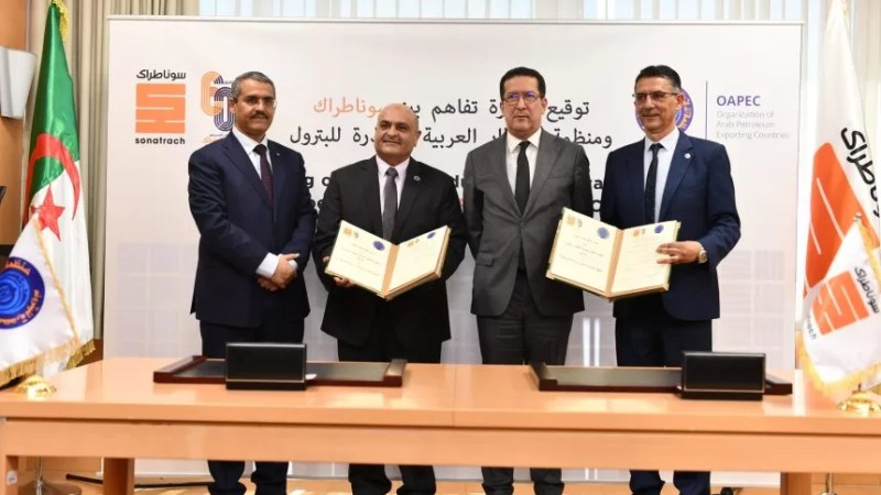 Strengthening Energy Partnerships: SONATRACH/IAP and OAPEC Sign MoU