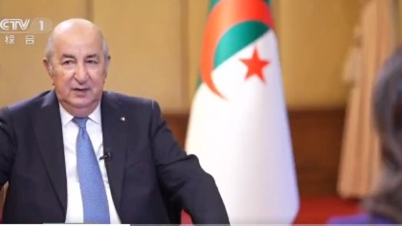 China Central Television (CCTV) to Broadcast Exclusive Interview with President Abdelmadjid Tebboune at 14:30 Algiers Time