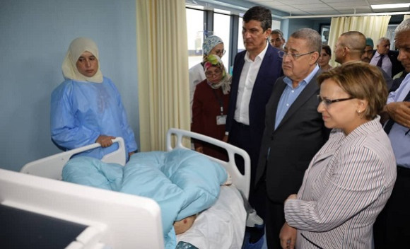 Minister Merad Visits Burns Hospital in Zéralda to Inquire About Injured Victims