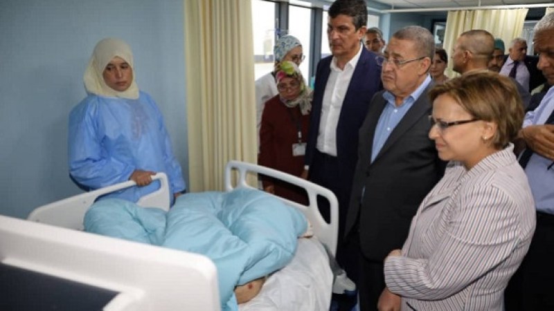Minister Merad Visits Burns Hospital in Zéralda to Inquire About Injured Victims