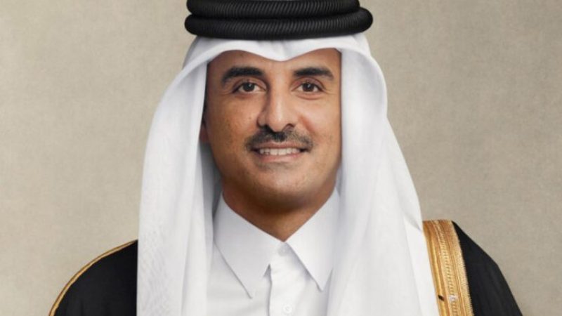 Sheikh Tamim bin Hamad Al Thani Extends Heartfelt Condolences to Algerian President Following Devastating Fire Tragedy