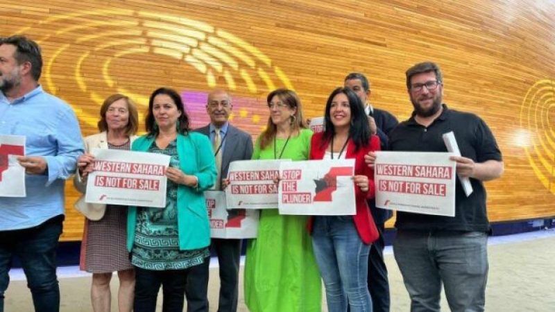 EU-Morocco Fishing Agreement: MEPs Stage Protest Sit-In at European Parliament, Denouncing Illegal Occupation of Saharawi Territories