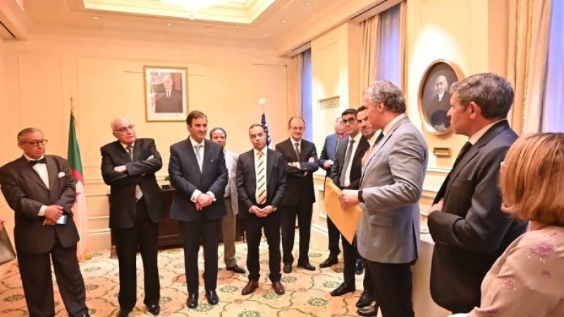 Algerian FM Attaf Strengthens Bonds with Algerian Community in the USA, Highlights Diaspora’s Vital Role in Bilateral Relations