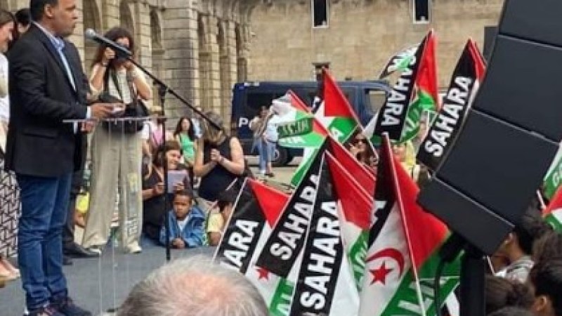 Polisario Front’s Galicia Representation Organizes Powerful Demonstration in Solidarity with Sahrawi Struggle for Freedom and Independence