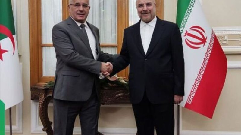 Strengthening Bilateral Ties: Algerian Parliament’ Speaker Boughali Engages in Fruitful Talks with Iranian Consultative Assembly President Ghalibaf