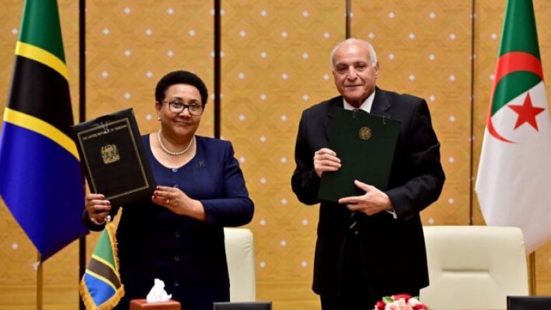Algeria-Tanzania: 08 Agreements Signed in Various Fields