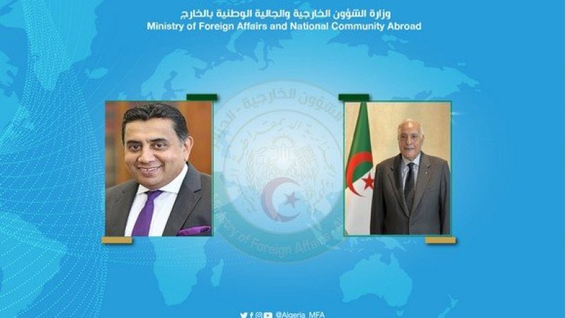 Attaf and Lord Tariq Ahmad Discuss Cooperation, UN Security Council Membership, and Regional Crises
