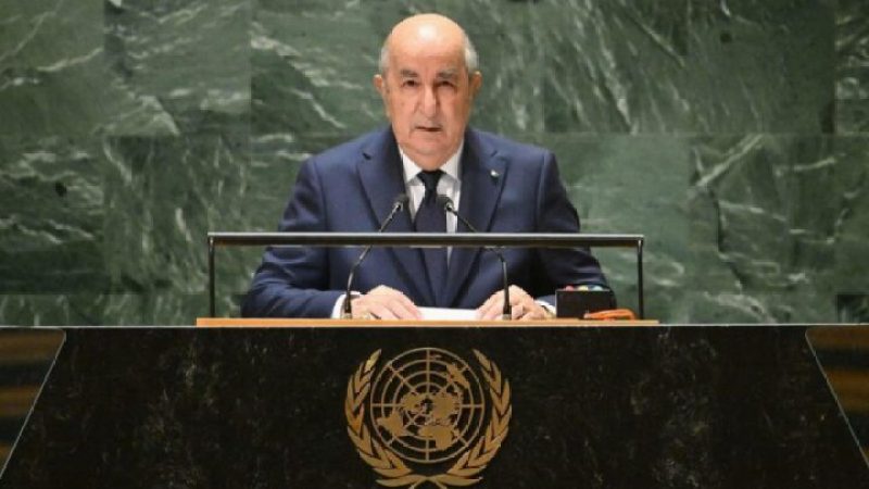 President Tebboune’s UN Address: Algeria’s Unyielding Commitment to Just Causes