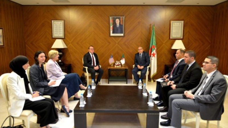 US Deputy Assistant Secretary of State Strengthens Diplomatic Ties in Algiers