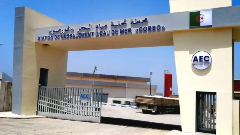 Algerian Energy Company Achieves Milestone: Corso Seawater Desalination Station Now at Full Capacity