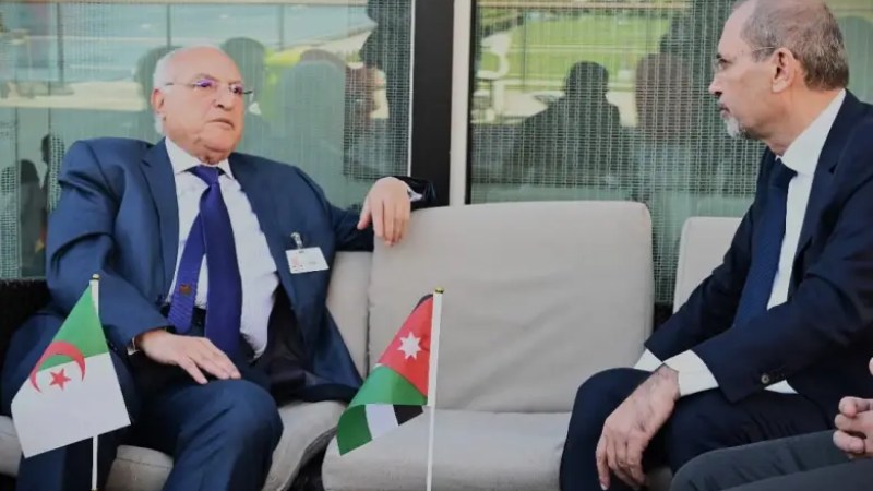 Algerian-Jordanian FMs Focus on Sustaining Pressure to Halt Zionist Aggression
