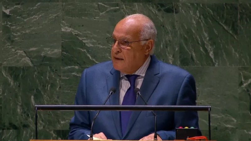 Algerian Foreign Minister Attaf Calls for Urgent International Action at the United Nations