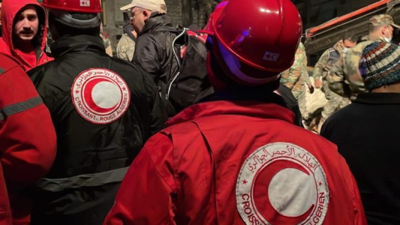  Algerian Red Crescent Accepts Donations for Palestine Relief Efforts