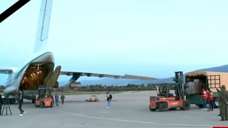 Humanitarian aid for Gaza: 4 military planes Took off from Boufarik