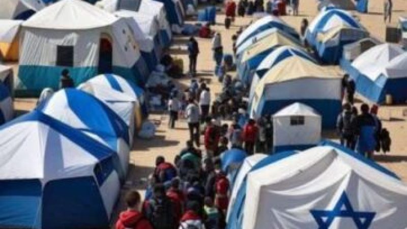 The Government of Zionist Entity Plans to Establish a Refugee Camp in Eilat