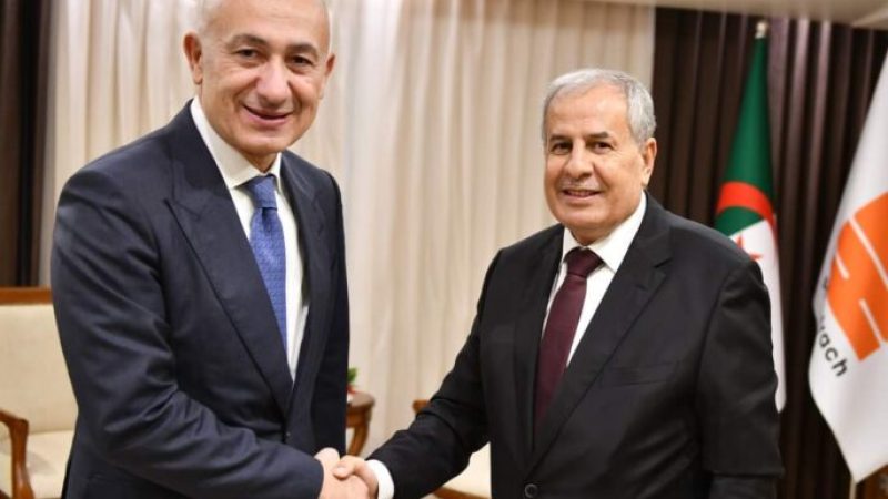 Sonatrach’s CEO Hachichi Engages in Productive Dialogue with President of Rönesans Holding