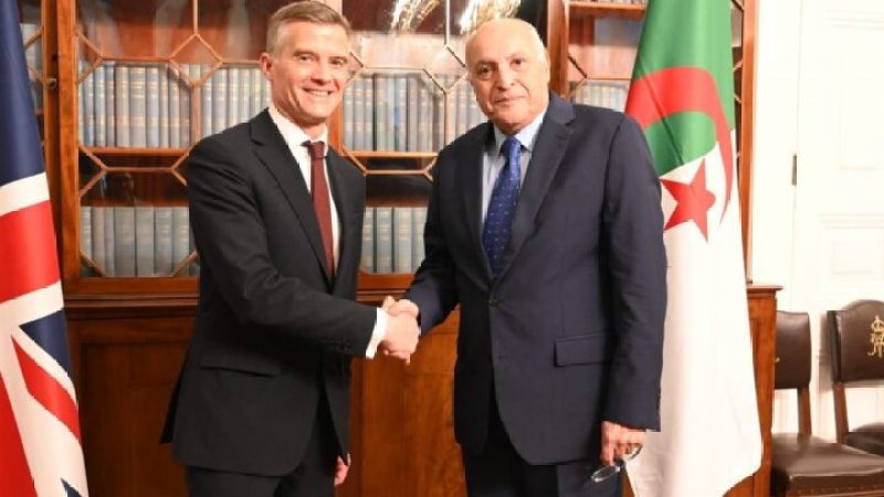 Algerian FM Attaf Holds Talks with UK Transport Minister Mark Harper to Boost Bilateral Collaboration