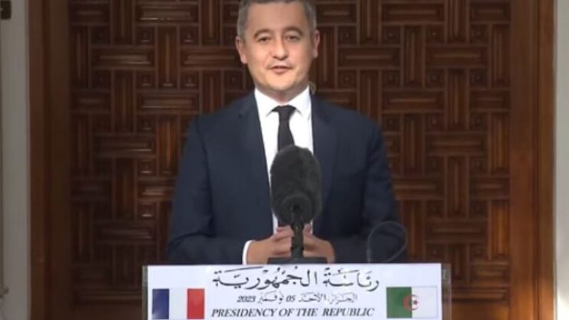 Gérald Darmanin Commends Algeria and France’s Collaborative Efforts