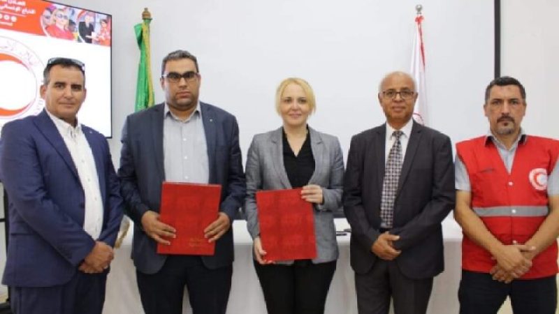 Framework Agreement Signed between Algerian Red Crescent, National Organization for Economic Cooperation