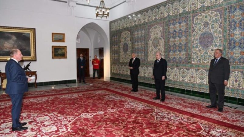 President Tebboune Receives Four New Ambassadors, Strengthening Diplomatic Ties