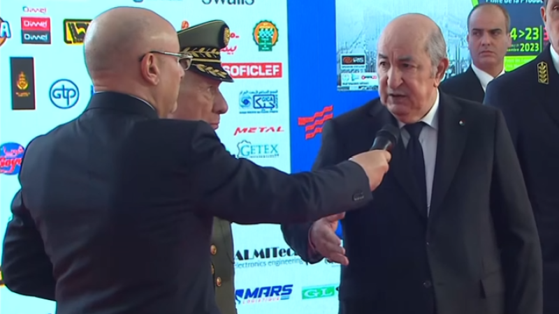 President Tebboune Inaugurates Algerian Production Fair, Advocates Strategic Export Licensing (Video)