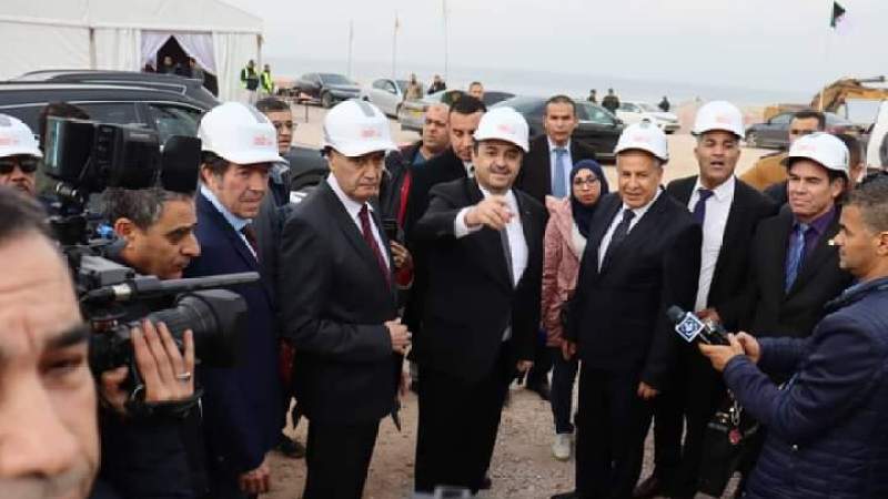 Energy Minister Arkab Emphasizes Timely Delivery During Inspection of Fouka 2 Seawater Desalination Plant