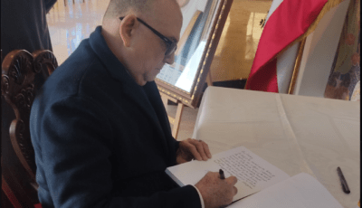 Cuban Ambassador to Algeria Armando Vergara Bueno Conveys Heartfelt Condolences to Kuwaiti Embassy in Algeria