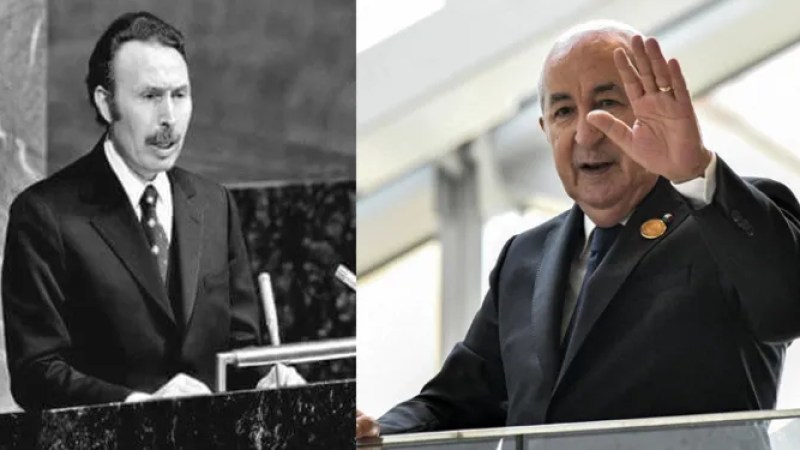 President Tebboune Follows in the Footsteps of the Late Leader Boumediene in Supporting Just Causes