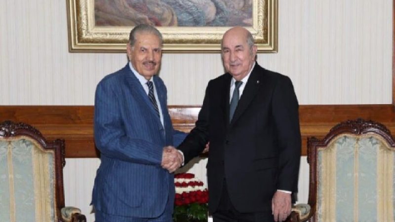 President Tebboune Receives Council of Nation Speaker Salah Goudjil