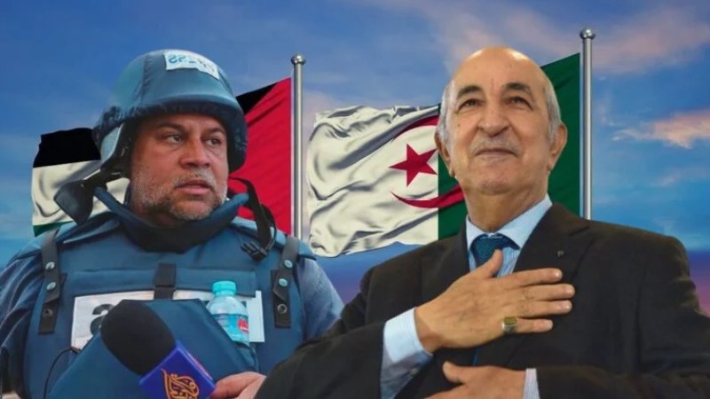 Wael Al-Dahdouh’s Touching Message to President Tebboune, Algerian People