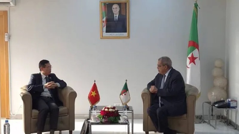 Strengthening Bilateral Ties: Minister Ali Aoun Meets Vietnamese Ambassador to Boost Industrial Cooperation