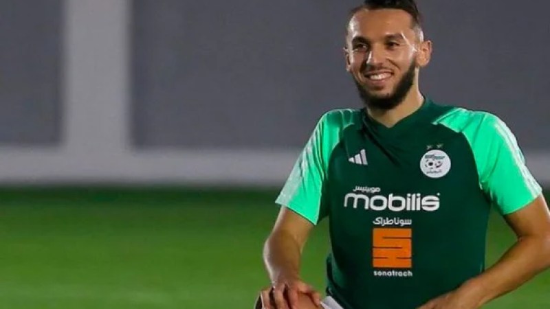 Algerian Striker Amine Gouiri Exits National Team Camp Ahead of CAN 2023