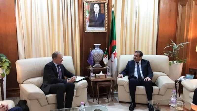 Minister Arkab Holds Discussions with EU Official: Key Energy Projects on Agenda