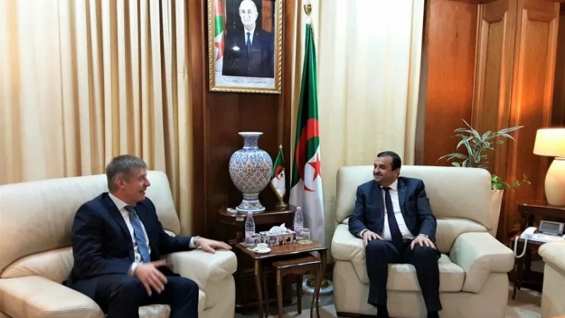 Energy Collaboration: Algerian Minister Mohamed Arkab Meets Delegation from German Company Neuman & Esser