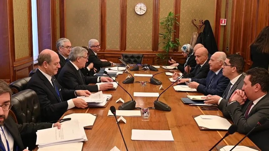 Italy-Africa Summit: Algerian FM Attaf Holds Talks with Counterparts