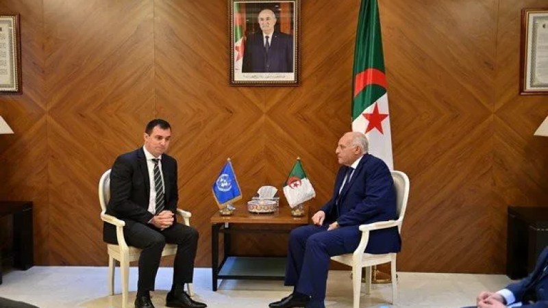 Minister Attaf Meets UN Assistant Secretary-General for Safety, Security