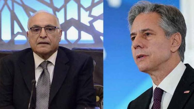 Algerian FM Attaf Engages in Talks with US Secretary of State Blinken on Red Sea and Gaza Developments