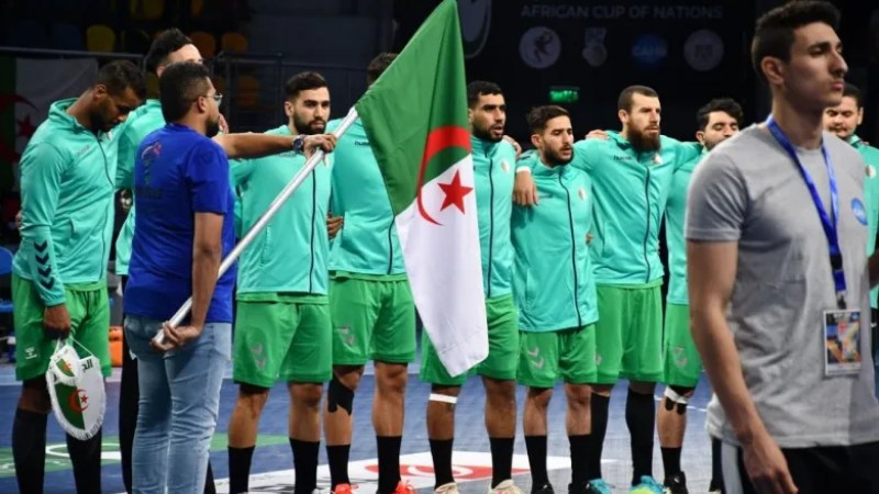 Algerian National Handball Team Faces Egypt in African Championship Final