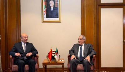 Algerian Premier Larbaoui Meets Chinese Vice Premier Liu Guozhong to Advance Bilateral Cooperation
