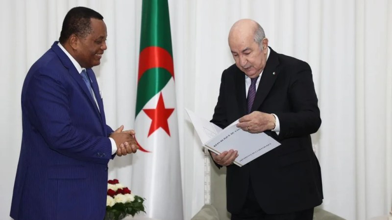  President Tebboune Meets Congolese Foreign Minister to Strengthen Bilateral Ties