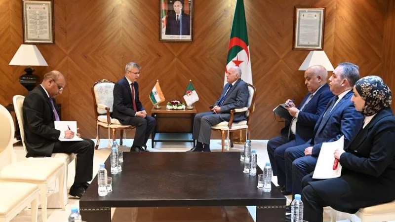 Indian Ambassador Gaurav Ahluwalia Commends Level of Relations with Algeria