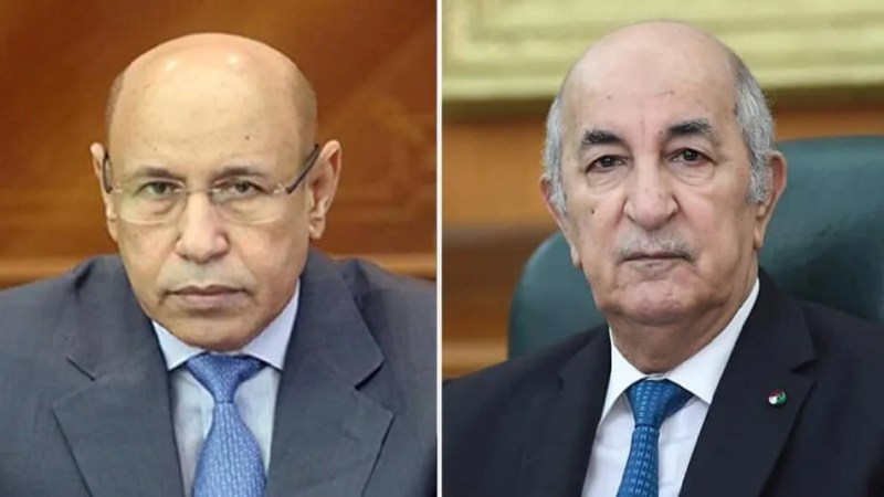 Algerian President Tebboune Holds Phone Call with Mauritanian Counterpart