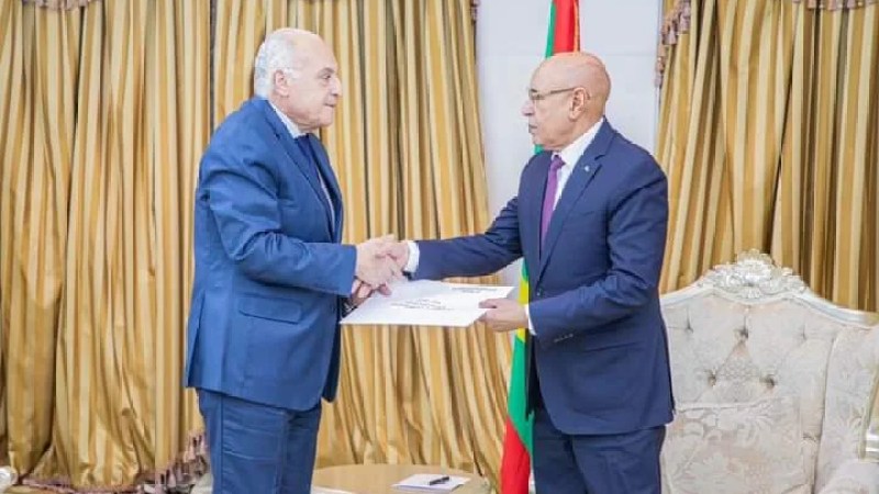 President Tebboune’s Special Envoy, Ahmed Attaf, Received by Mauritanian President