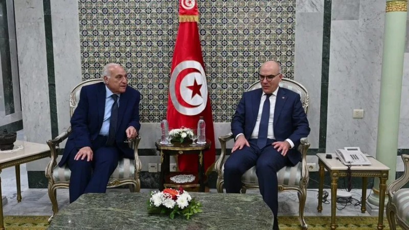 Algerian FM Attaf Holds Bilateral Talks with Tunisian Counterpart Ammar During Visit
