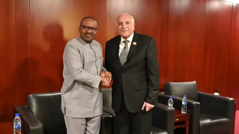 FM Attaf Holds Talks with Sierra Leonean Vice President