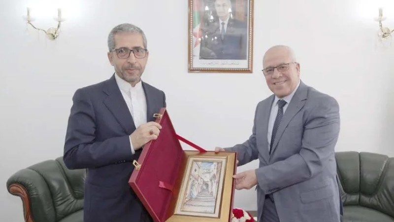 Algerian Minister of Transport Meets with Iranian Ambassador to Discuss Cooperation