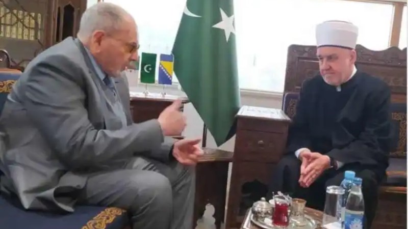 General Mufti of Bosnia and Herzegovina Meets with Ghoulamallah, Extols Algeria’s Stance