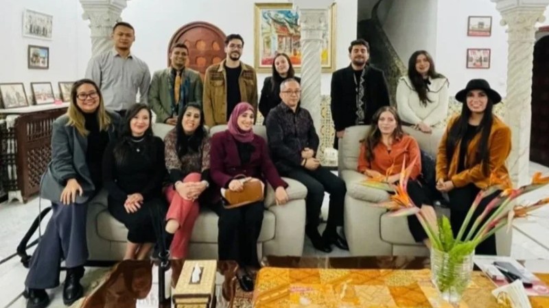 Strengthening Bilateral Ties: Indonesian Ambassador Chalief Akbar Tjandraningrat Hosts Media Gathering in Algeria