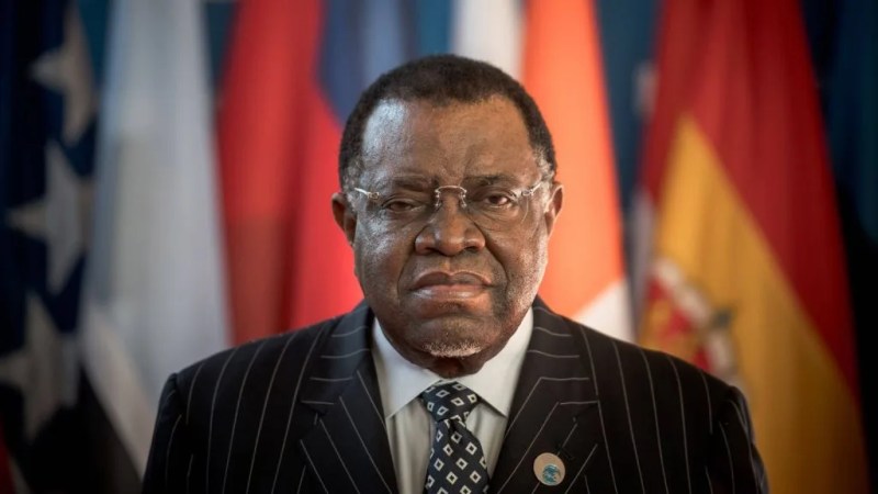  President Tebboune Conveys Condolences on Passing of Namibian President